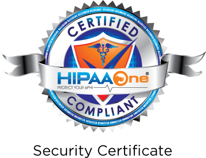 HIPAA One® Certified Seal